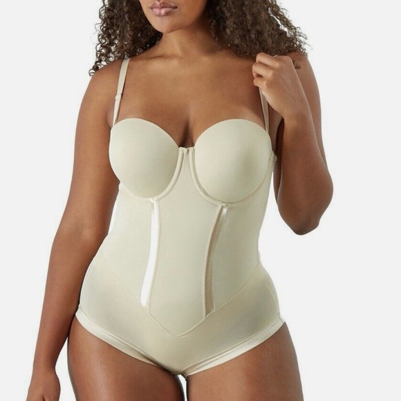 Maidenform Other - Maidenform Firm Control Shapewear Easy Up Strapless Body shaper SZ 40C NWT